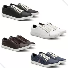 Sapatenis Masculinos Combo 4 Uni Segurança Conforto Original