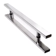 Puxador Em Aço Inox 60cm - Porta Vidro / Alumínio / Madeira