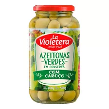 Azeitonas Verdes Com Caroço La Violetera 800g