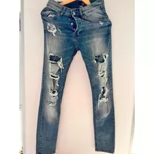 Jean Importado Eeuu H & M Divided Skinny Talle 28