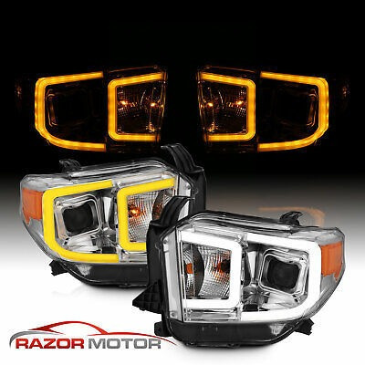 For 14-18 Toyota Tundra Sr Trd Switchback Tube Led Chrom Rzk Foto 8