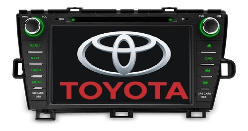 Gps Toyota Prius 2010-2015 Mirror Link Touch Radio Dvd Foto 4