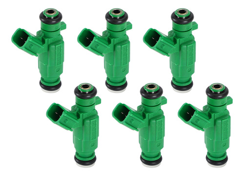 6x Fuel Injector Para Kia Sedona Para Hyundai Santa Fe Foto 3