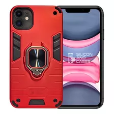 Carcasa Para iPhone 11 Antigolpe Anillo Protector Camara