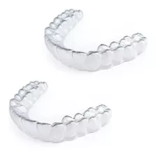 Placas De Mordida Moldável Bruxismo Dental Bucal Kit 2 Unid