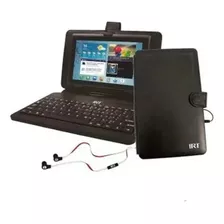 Funda Tablet Con Teclado Y Audifonos Irt 9 Pulgadas