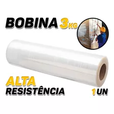 Rolo Bobina Filme Stretch Tubete 500x25 C/ 200 Metros 3kg