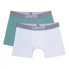 Kit Cueca Levi's (peck Com 2 Peças) Boxer Original 