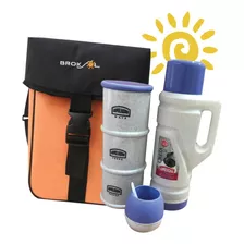 Kit Bolso Matero + Termo 1lt + Yerbera Y Azucarera Brogas