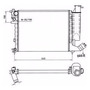 Radiador Motor Peugeot 306 1.6 1999 En Adelante Largo Peugeot 306