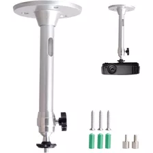 Soporte De Techo Universal Para Mini Proyector/cañon Con Cabezales Giratorios 360° Montaje Ajustable Escritorio/pared