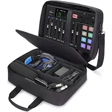 Usa Gear Audio Mixer Case - Podcast Mixer Case De Viaje Con 