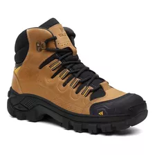 Bota Masculina Militar Kansas Trilha Escalada Couro Original