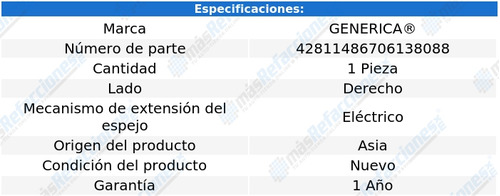 Ford Focus 2000 - 2007 Espejo Derecho Electrico Nuevo!!! Foto 2