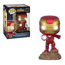 Funko Pop! Guerra Infinita - Iron Man C/ Luz Lights Up! #380