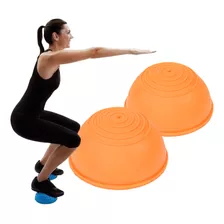 2 Mini Bosu Media Esfera 18cm Gym Fit Bozu Importado Premium