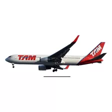 Miniatura Tam Boeing 767-300er Escala 1:400 Com Winglets