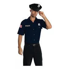 Traje De Héroes Y Policía Hombres Camiseta Uniforme Rubie Y 