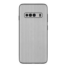 Skin Premium - Adesivo Aço Escovado Samsung Galaxy S10