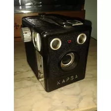 Camera Antiga Kapsa Em Baquelite (only Wood773)