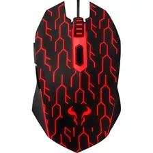 Mouse Gamer Riotoro Uruz Z5 Lightning Optico 4000dpi Usb Rgb Color Negro