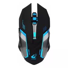 Mouse Gamer Óptico Inalámbrico Luz Led Multicolor Recargable