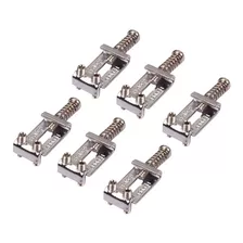 Saddles Para Puente De Guitarra Strato O Tele 6 Pzs Logo F