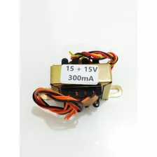 Transformador De Força Pri 110v / 220v Sec 15 + 15v 300ma