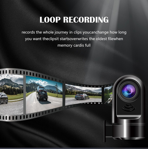 Y 1080p Hd 360 Rotacin Mini Adas Dashcam Para Auto Foto 9