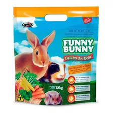 Ração Roedores Funny Bunny Delícias Da Horta 1,8kg - Supra