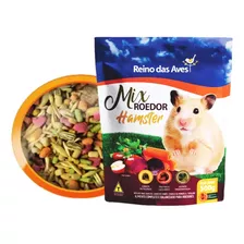 Ração Para Hamster E Roedores Mix 500g - Reino Das Aves