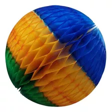 Balão Bola Colmeia Decoração Copa Do Mundo Brasil Girotoy