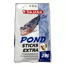 Dajana Pond Sticks Extra 2 Kg Mista Ração P/ Carpas,kinguios