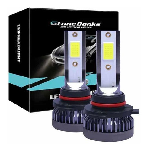 Set 2x Bulbos Mini 9006 Led Xenn 6k Hyundai Elantra Mazda 3 Foto 3