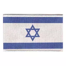 Patch Sublimado Bandeira Israel 8,0x5,5 Bordado