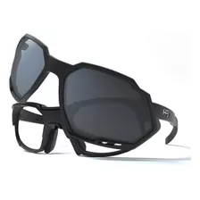 Óculos De Grau Hb Rush Clip On Matte Black / Gray