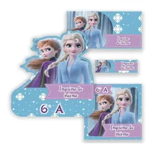 Kit Imprimible Etiquetas Escolares Frozen 2 