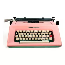 Máquina De Escribir Vintage Olivetti Studio 64