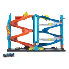 Torre Corridas Hot Wheels City Trasforming Race Tower Mattel