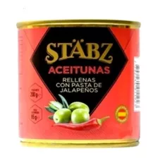 Aceitunas Con Pasta De Jalapeños Stäbz 200 Gr. España