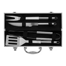 Kit Churrasco Maleta Mais 4 Pçs ( Personalizado ) 5 Unidades