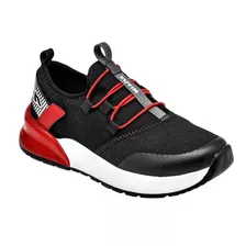 Tenis Junior Yuyin 22221 Negro Blanco 22-25 112-947