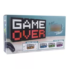 Gamer Lampara Decorativa Modelo Retro Game Over