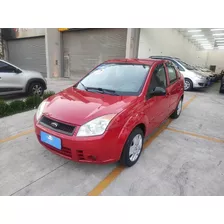 Ford Fiesta Sedan 1.6 Flex Vermelho 2010