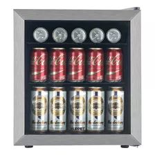 Kuppet Nevera Minibar Doble Vidrio Bebidas 62 Latas