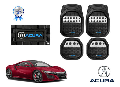 Tapetes 3d Logo Acura + Cubre Volante Nsx 2017 A 2022 2023 Foto 2
