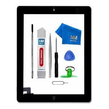 Mmobiel Digitalizador Compatible Con El iPad 2 (negro) 9.7 P