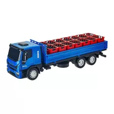 Caminhão De Brinquedo Dropside Tector Iveco 341