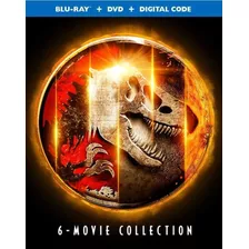 Jurassic Park (saga Completa) Blu-ray 6 Discos