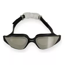 Antiparras Natacion Hydro Mirror Espejadas Lentes Cke Color Negro/plata